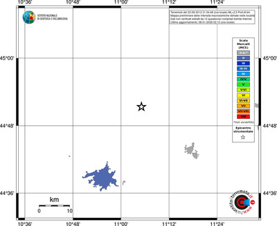 Mappa MCS - territori località