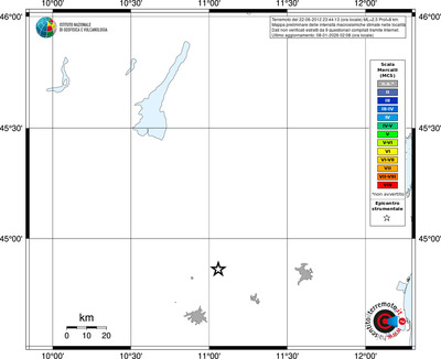 Mappa MCS - territori località