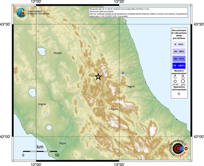 Mappa comuni con almeno 3 questionari