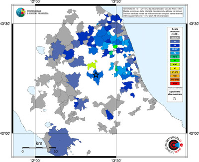 Mappa MCS - territori comuni