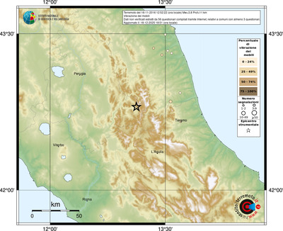 Mappa comuni con almeno 3 questionari