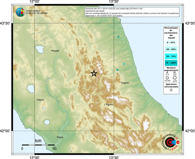 Mappa comuni con almeno 3 questionari