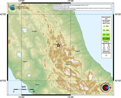 Mappa comuni con almeno 3 questionari