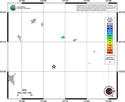Mappa EMS - territori località