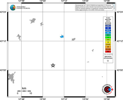 Mappa MCS - territori località