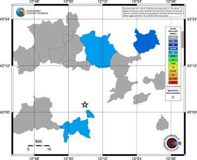 Mappa MCS - territori comuni