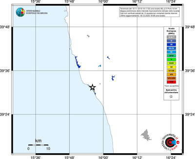 Mappa EMS - territori località
