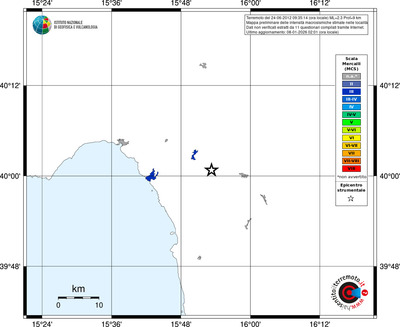Mappa MCS - territori località