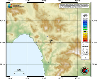 Mappa MCS - località