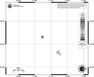 Mappa MCS - territori località