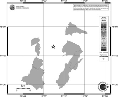 Mappa MCS - territori comuni
