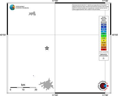 Mappa MCS - territori località