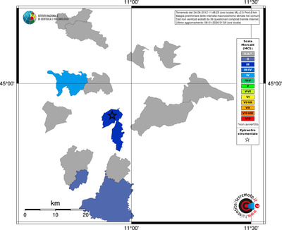 Mappa MCS - territori comuni