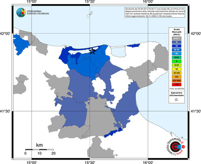 Mappa MCS - territori comuni