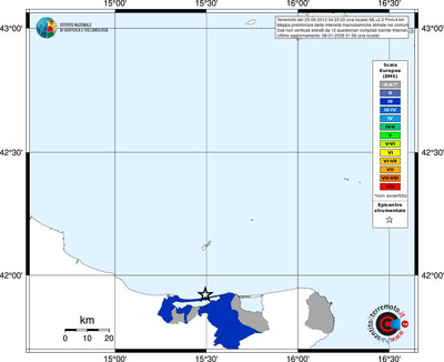 Mappa EMS - territori comuni