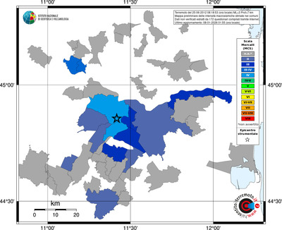 Mappa MCS - territori comuni