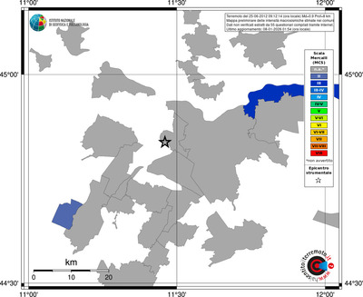 Mappa MCS - territori comuni