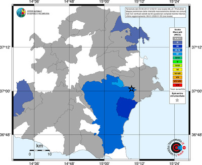 Mappa MCS - territori comuni