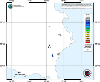 Mappa MCS - territori località