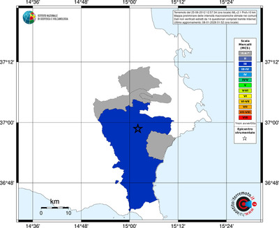 Mappa MCS - territori comuni
