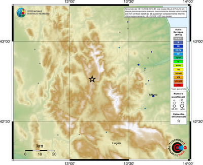 Mappa EMS - località