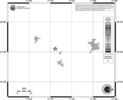 Mappa MCS - territori località