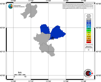 Mappa MCS - territori comuni