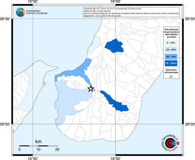 Mappa territorio comunale con almeno 3 questionari