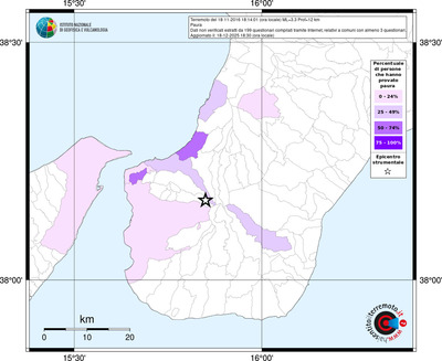 Mappa territorio comunale con almeno 3 questionari