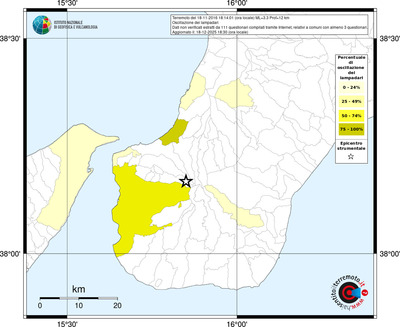 Mappa territorio comunale con almeno 3 questionari