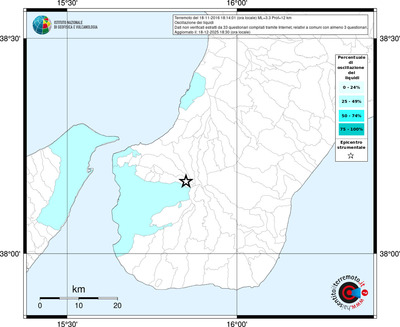 Mappa territorio comunale con almeno 3 questionari