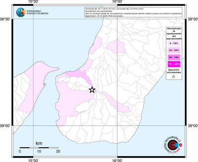 Mappa territorio comunale con almeno 3 questionari