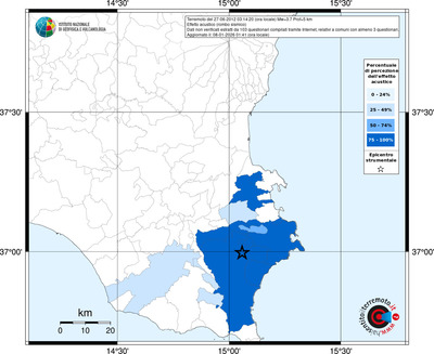 Mappa territorio comunale con almeno 3 questionari