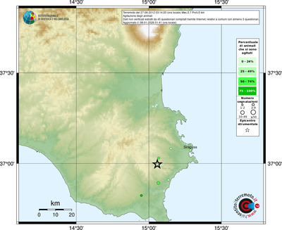 Mappa comuni con almeno 3 questionari