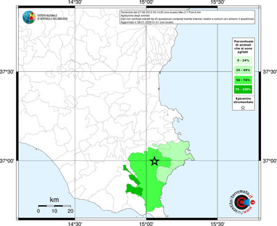 Mappa territorio comunale con almeno 3 questionari