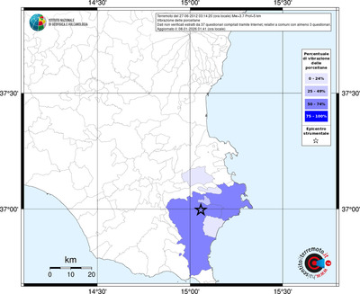 Mappa territorio comunale con almeno 3 questionari
