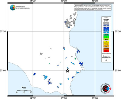 Mappa MCS - territori località