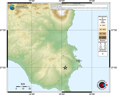Mappa comuni con almeno 3 questionari