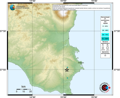 Mappa comuni con almeno 3 questionari
