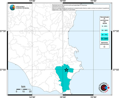 Mappa territorio comunale con almeno 3 questionari