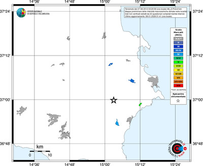 Mappa MCS - territori località