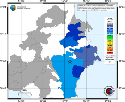 Mappa MCS - territori comuni