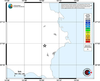 Mappa MCS - territori località
