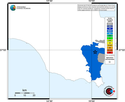Mappa EMS - territori comuni