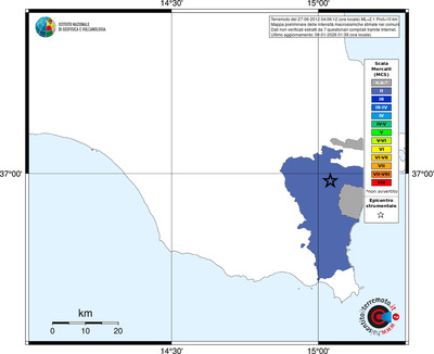 Mappa MCS - territori comuni
