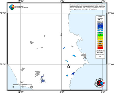 Mappa MCS - territori località