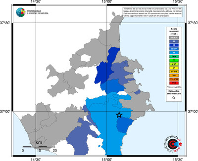 Mappa MCS - territori comuni