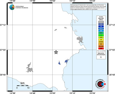 Mappa MCS - territori località