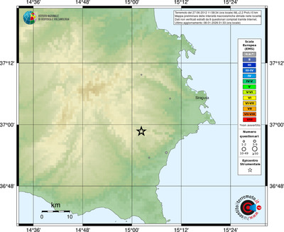 Mappa EMS - località