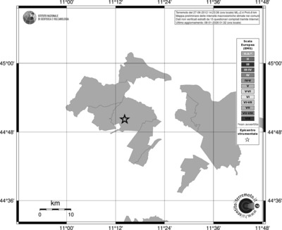 Mappa EMS - territori comuni